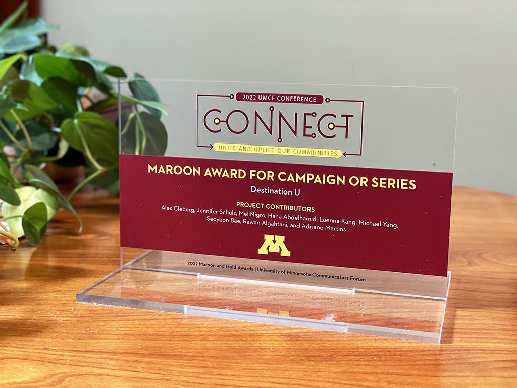 The Maroon Award for Best Campaign or Series 